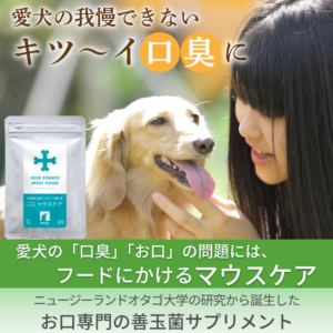 フードにかけるマウスケア